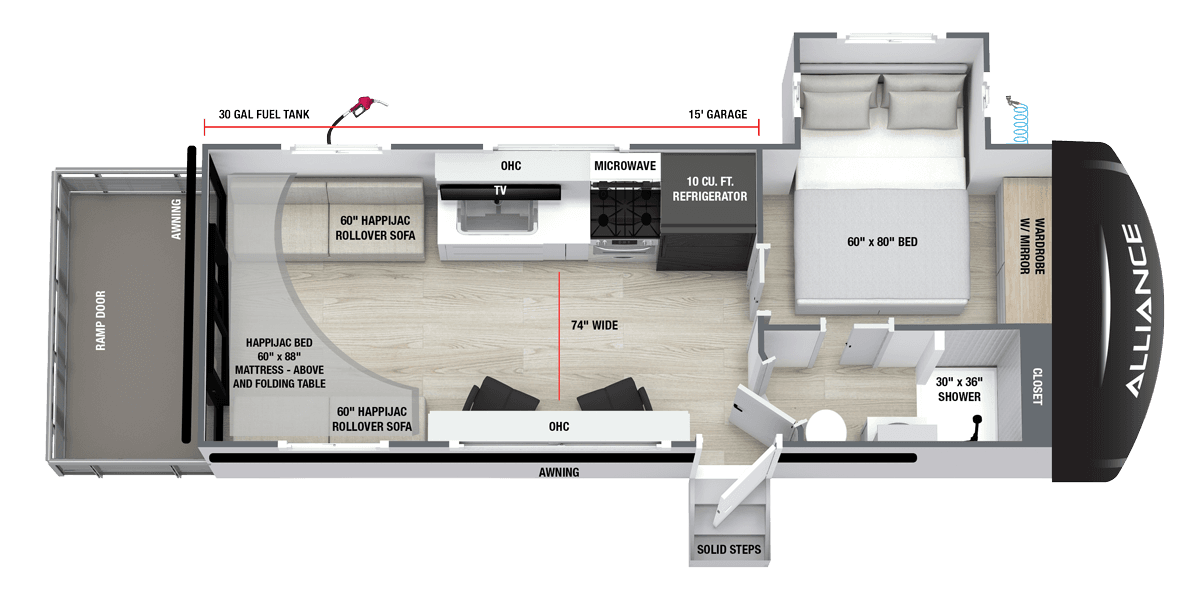 Valor 23T15 floorplan layout