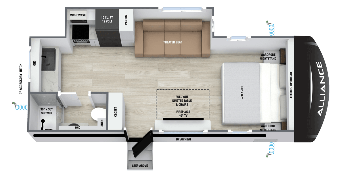 Delta ML216 floorplan layout
