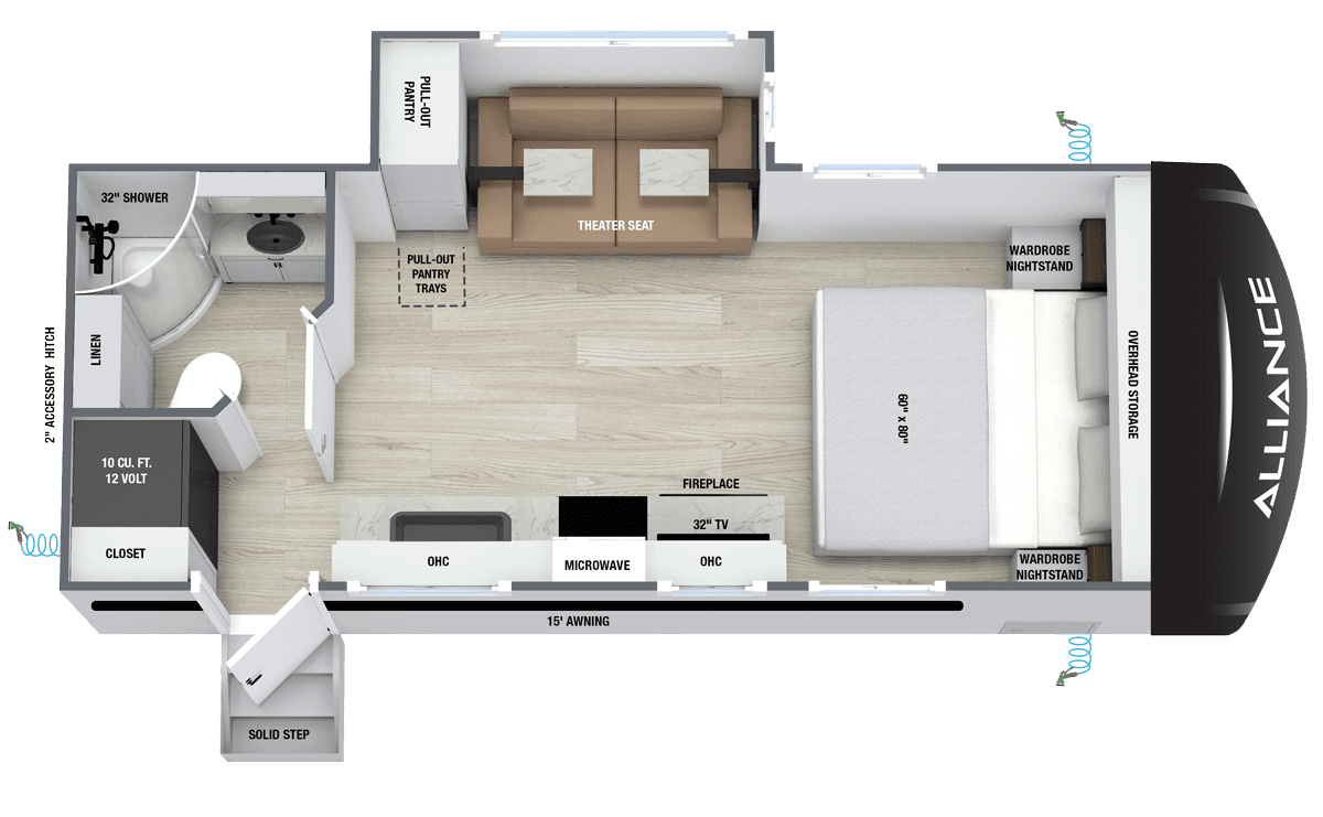 Delta ML206 floorplan layout