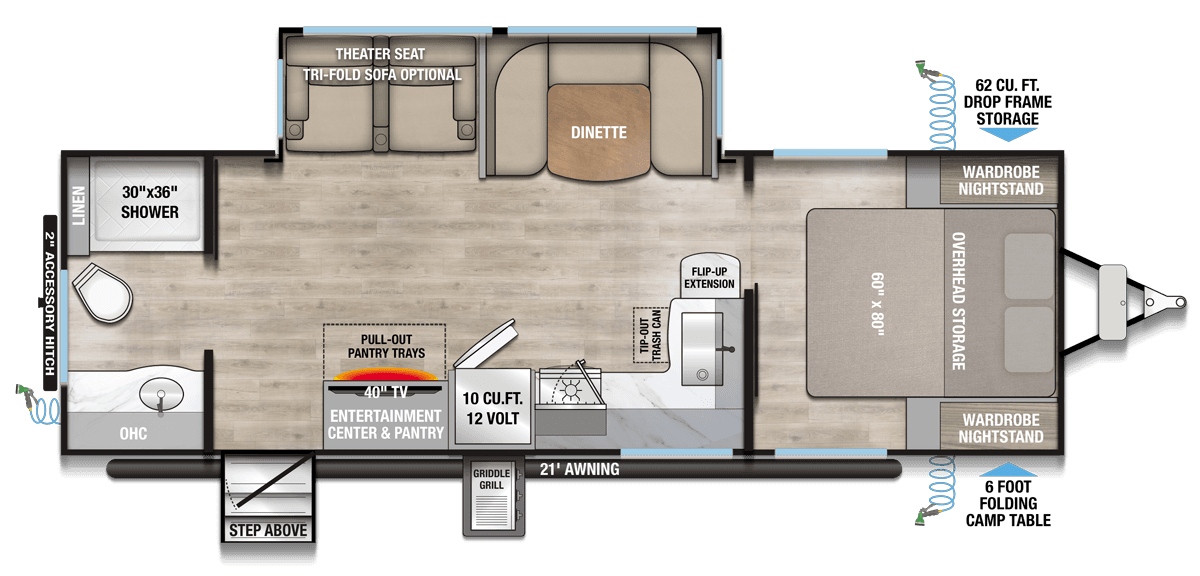 262RB floorplan