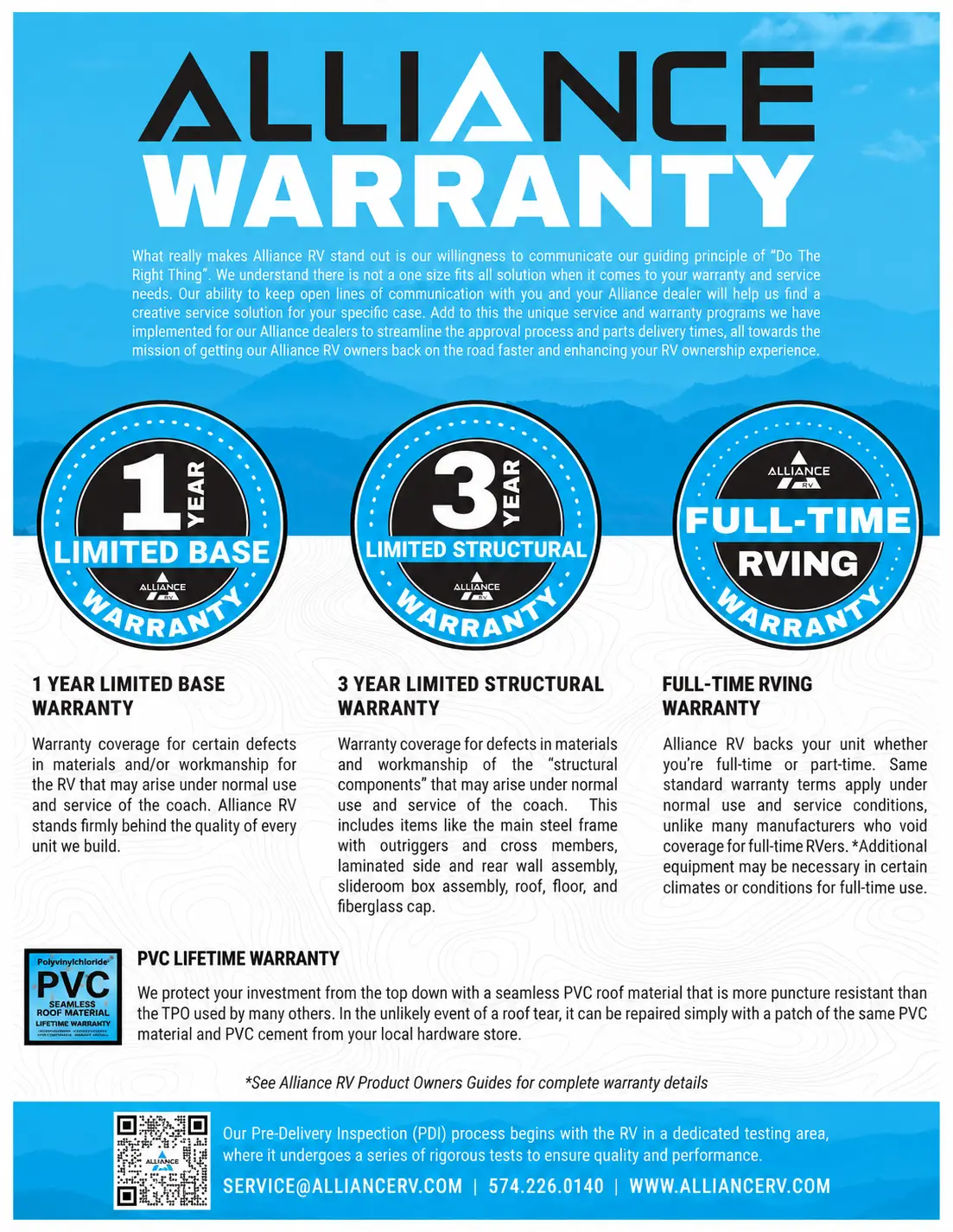 Alliance RV Warranty