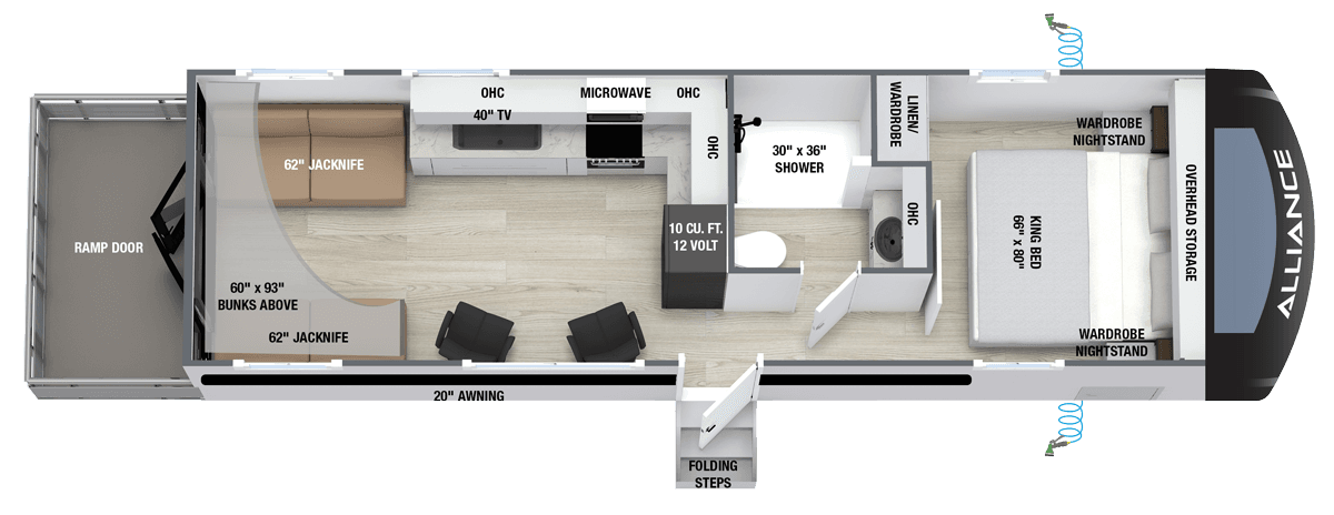 Delta 2713X floorplan layout