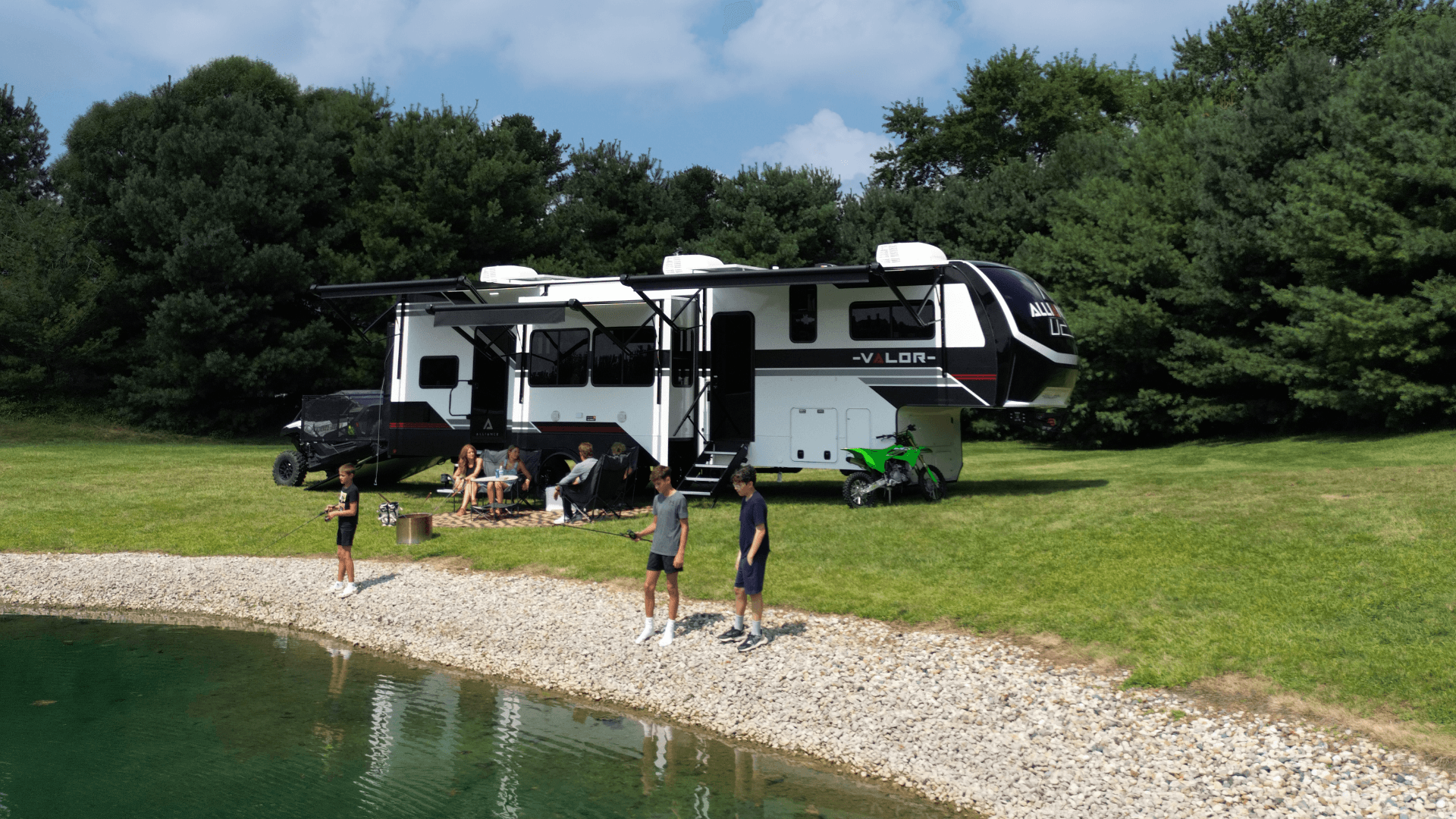 Valor Luxury Toy Hauler by Alliance RV