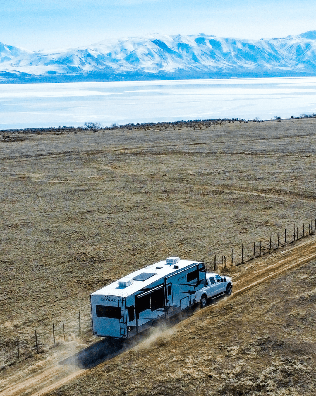 Alliance RV out in the mountains of Utah