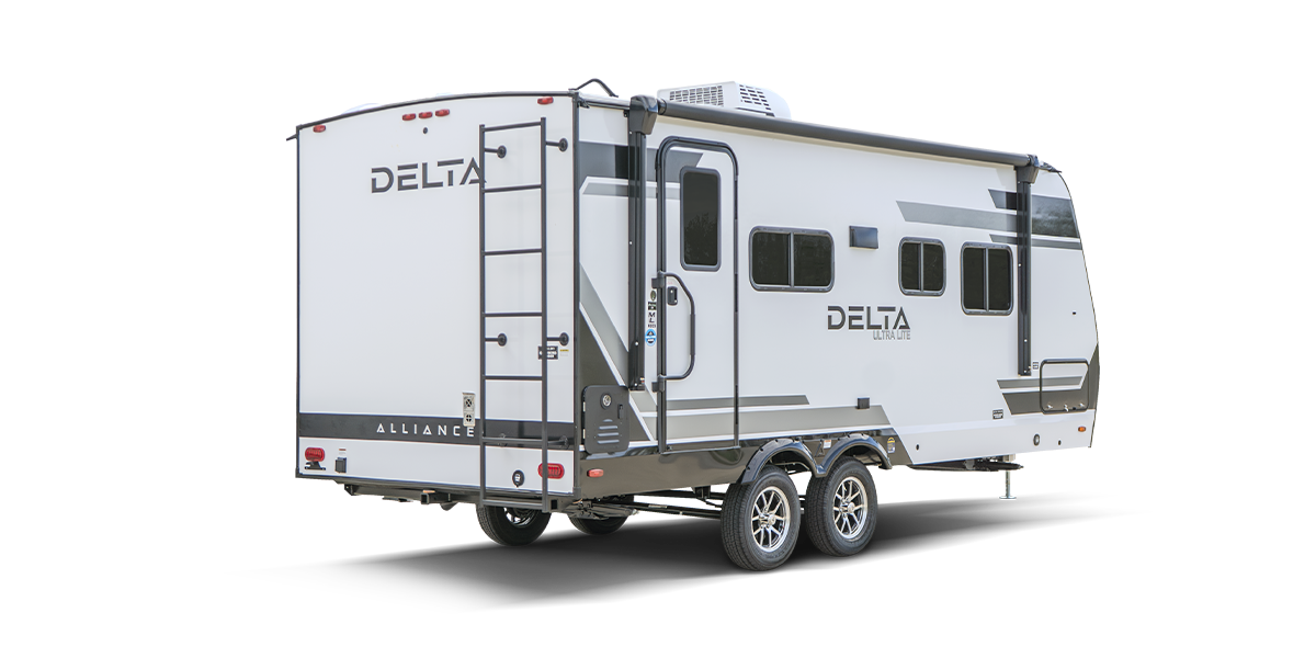 Delta Ultra Lite Travel Trailer Color Scheme - Rear