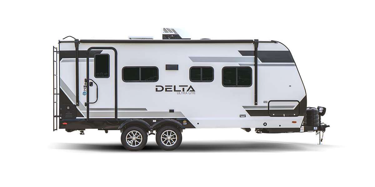 Delta Ultra Lite Travel Trailer Color Scheme - Side