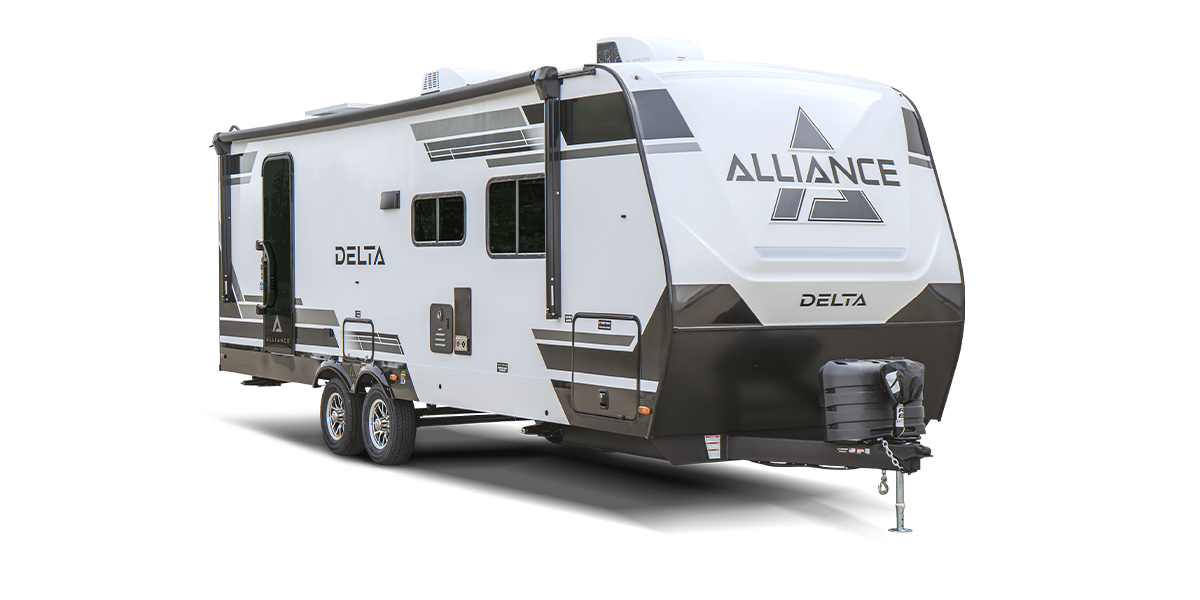 Delta Standard Travel Trailer Color Scheme - Front
