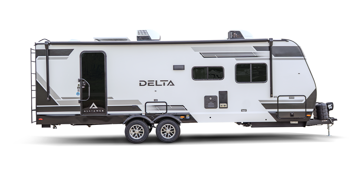 Delta Standard Travel Trailer Color Scheme - Side