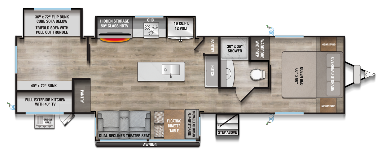 2026 Avenue 333BH Travel Trailer