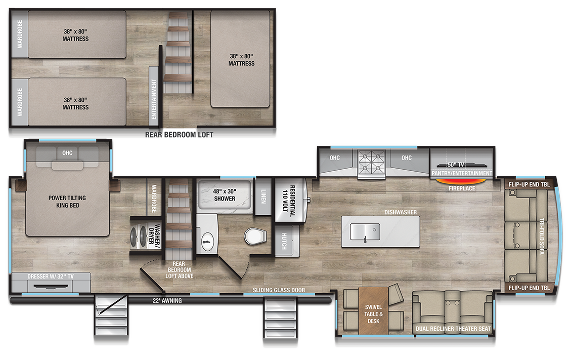 2026 Benchmark 42LFT Floorplan
