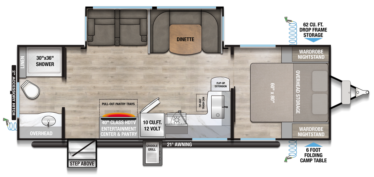 2026 Delta 262RB Floorplan