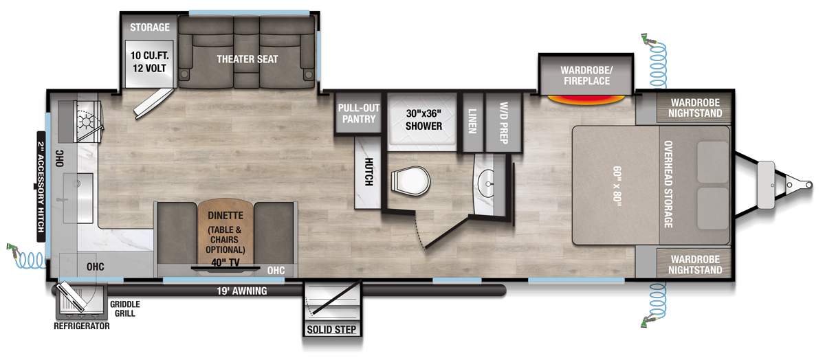 2026 Delta 274RKW Floorplan