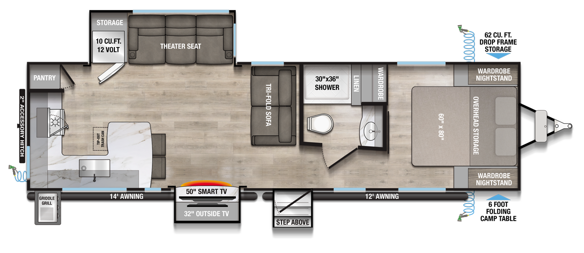 2026 Delta 294RK Floorplan