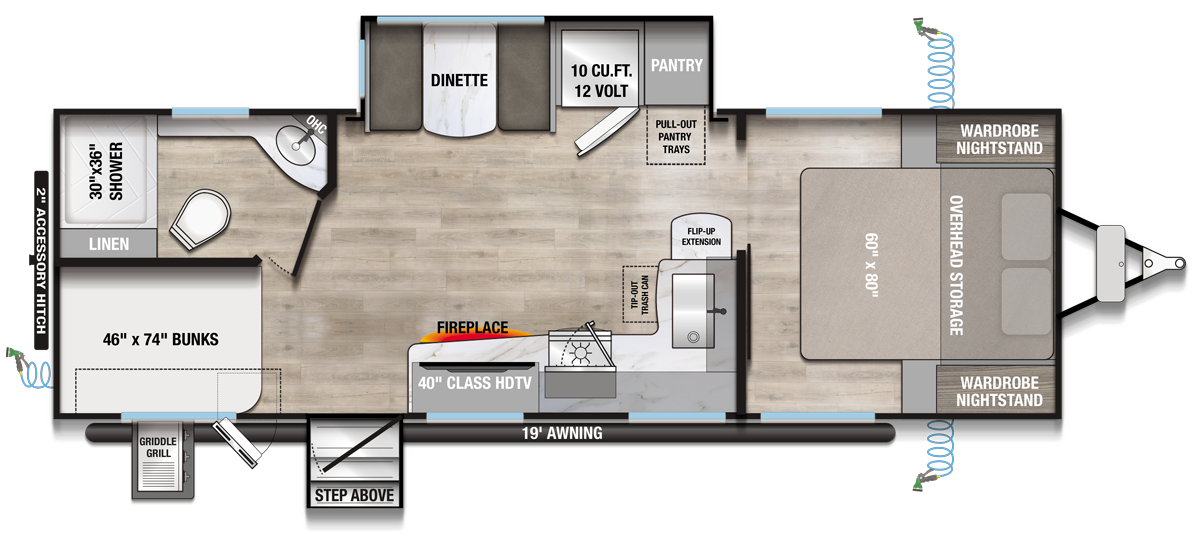 2026 Delta Ultra Light BH241 Floorplan