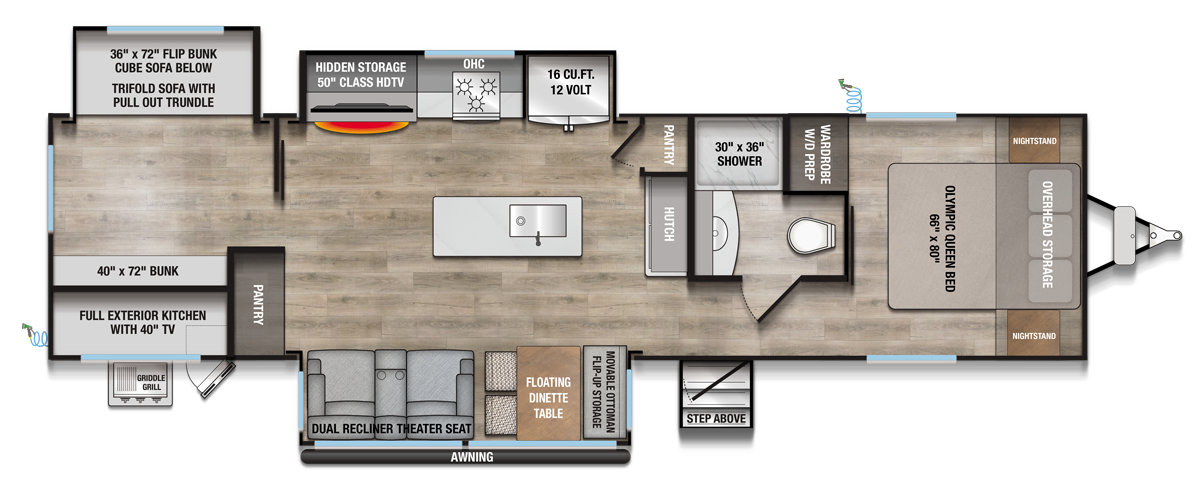 2026 Avenue 333BH Travel Trailer