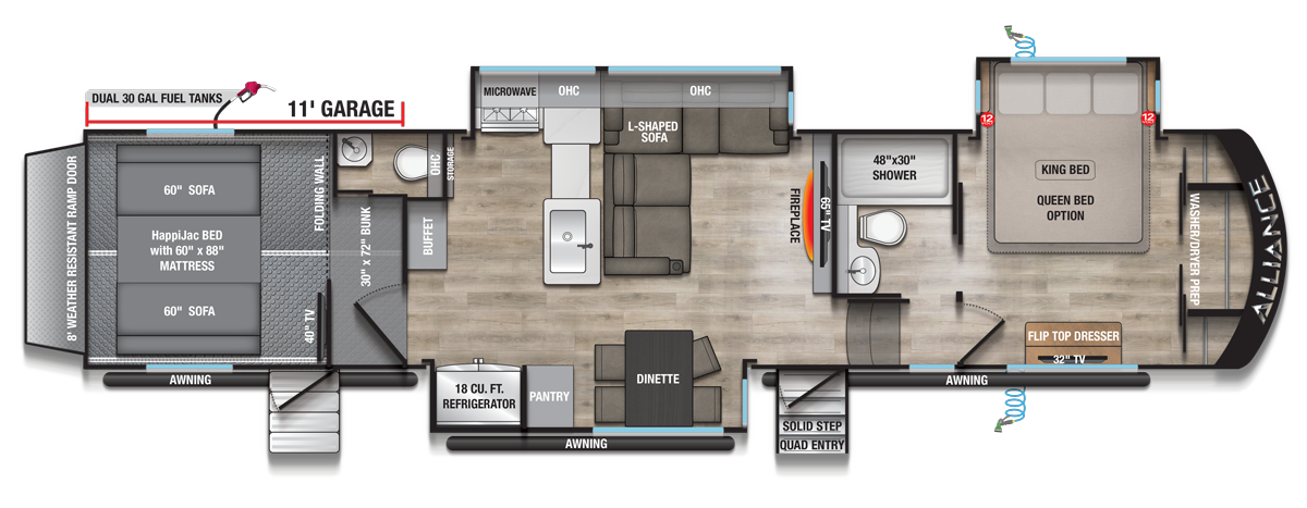 2026 Valor 37V11 Floorplan