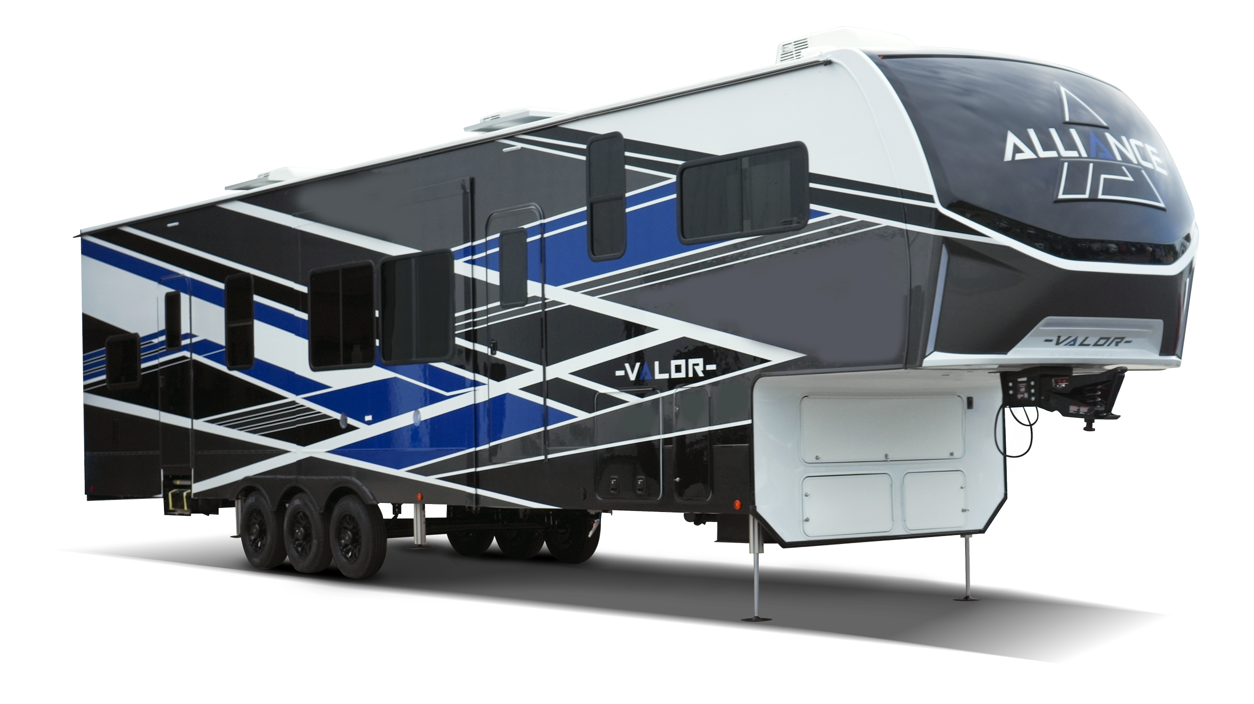 Valor Blue Full Body Color Scheme - Front