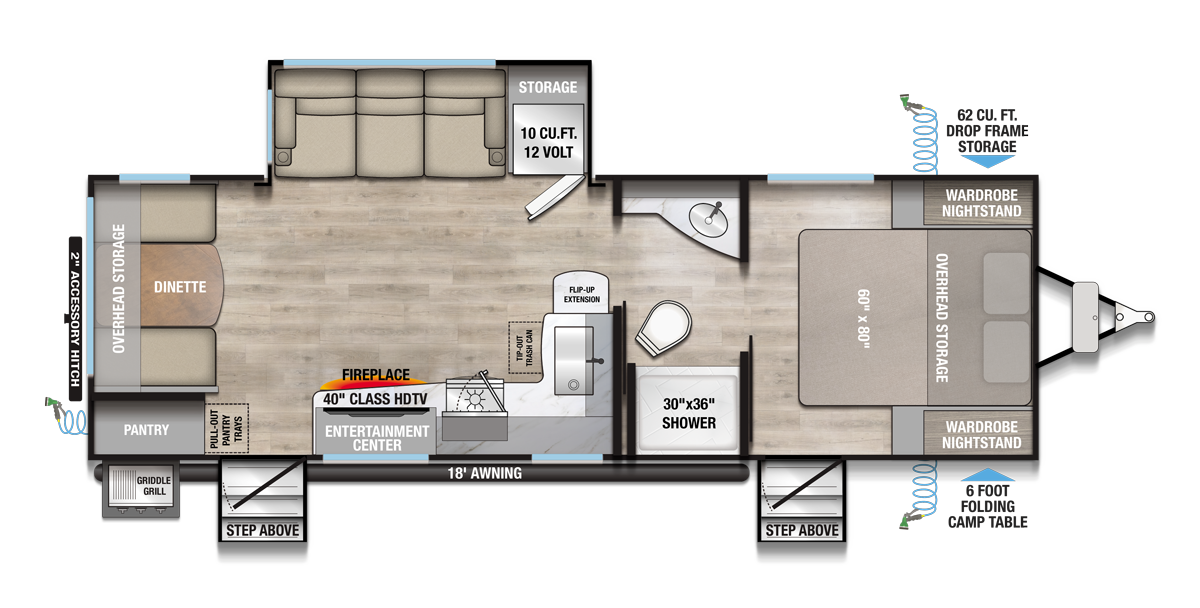 2026 Delta 252RL Floorplan