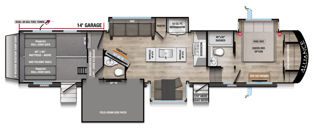 Valor 42V14 Floorplan