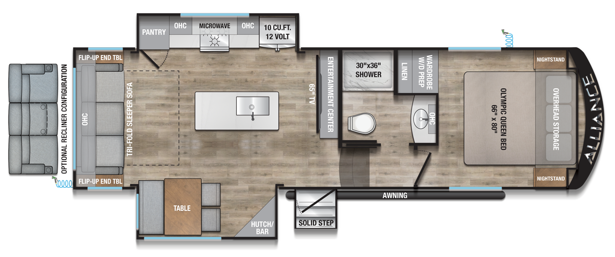 2026 Avenue 25RL Floorplan