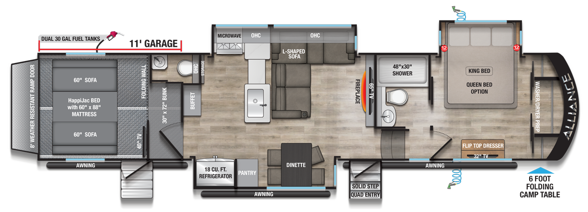 2026 Valor 37V11 Floorplan