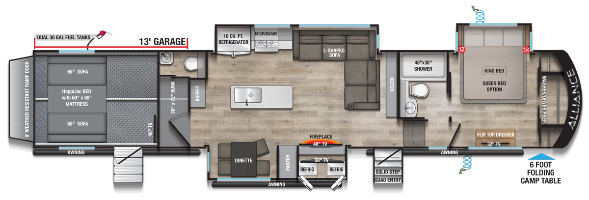 2026 Valor 41V13 Floorplan