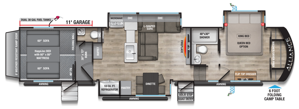 2026 Valor 37V11 Floorplan