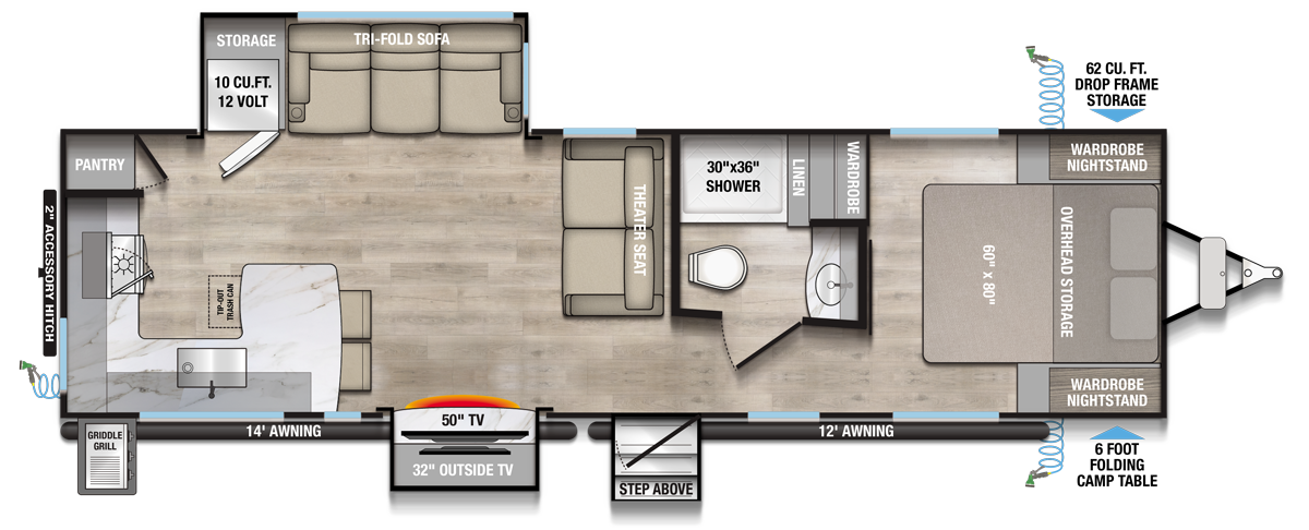 2026 Delta 294RK Floorplan
