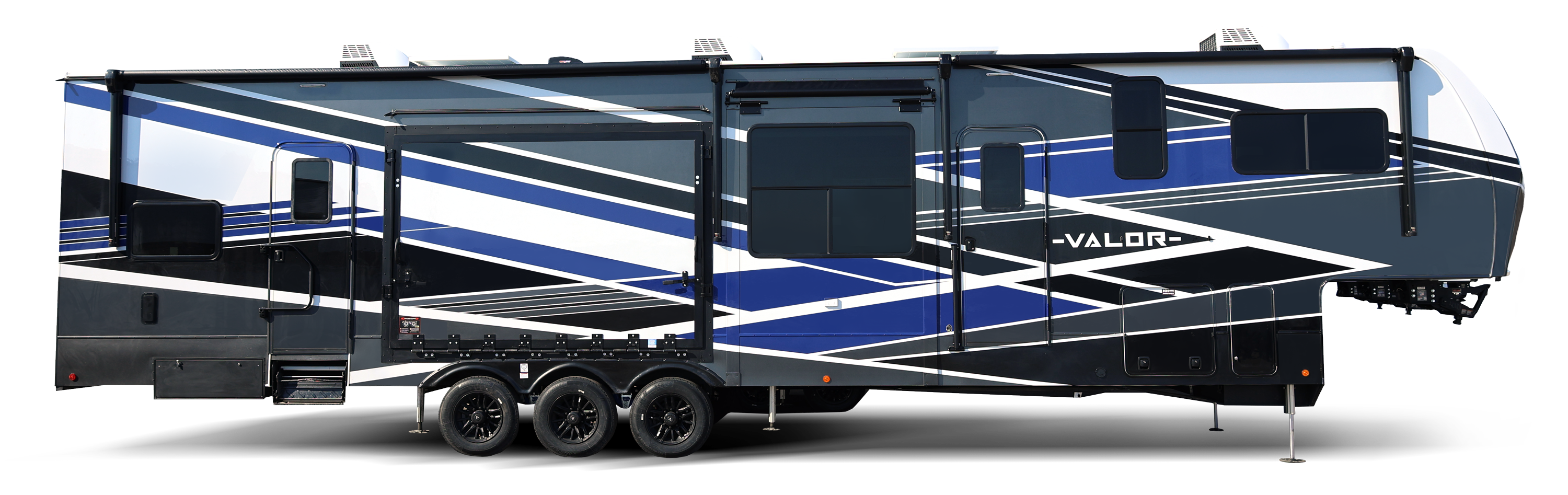 Valor Blue Full Body Color Scheme - Side