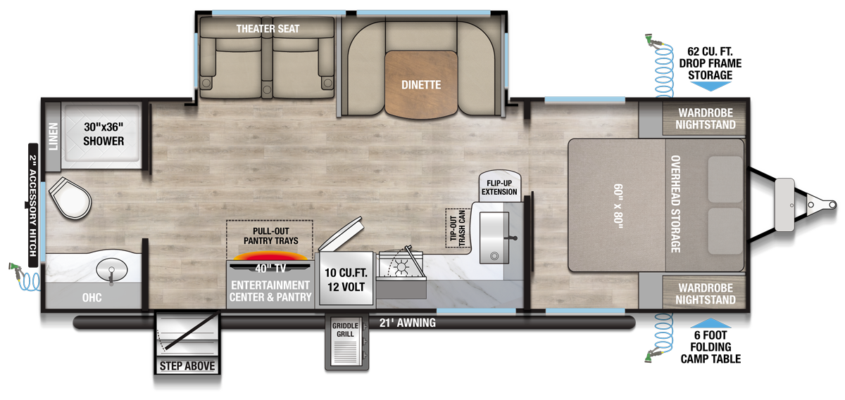 2026 Delta 262RB Floorplan