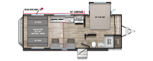 2026 Valor 23T15 Floorplan