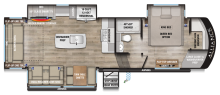 2026 Paradigm 295MK Floorplan