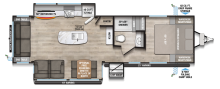 2026 Delta 292RL Floorplan