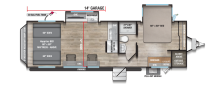 2026 Valor 27T14 Floorplan