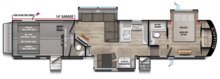 2026 Valor 44V14 Floorplan