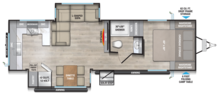 2026 Delta 284RK Floorplan