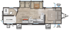 2026 Delta 281BH Floorplan